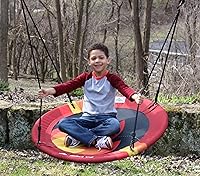 Vista 4 de M&M Sales Enterprises Be Brave Adventure Swing, rojo, talla única MM00155