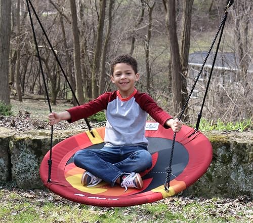 Miniatura 4 de M&M Sales Enterprises Be Brave Adventure Swing, rojo, talla única MM00155