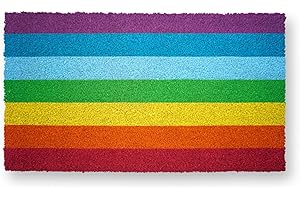 Novogratz Aloha Collection Rainbow Doormat: A Splash of Color for Your Entryway