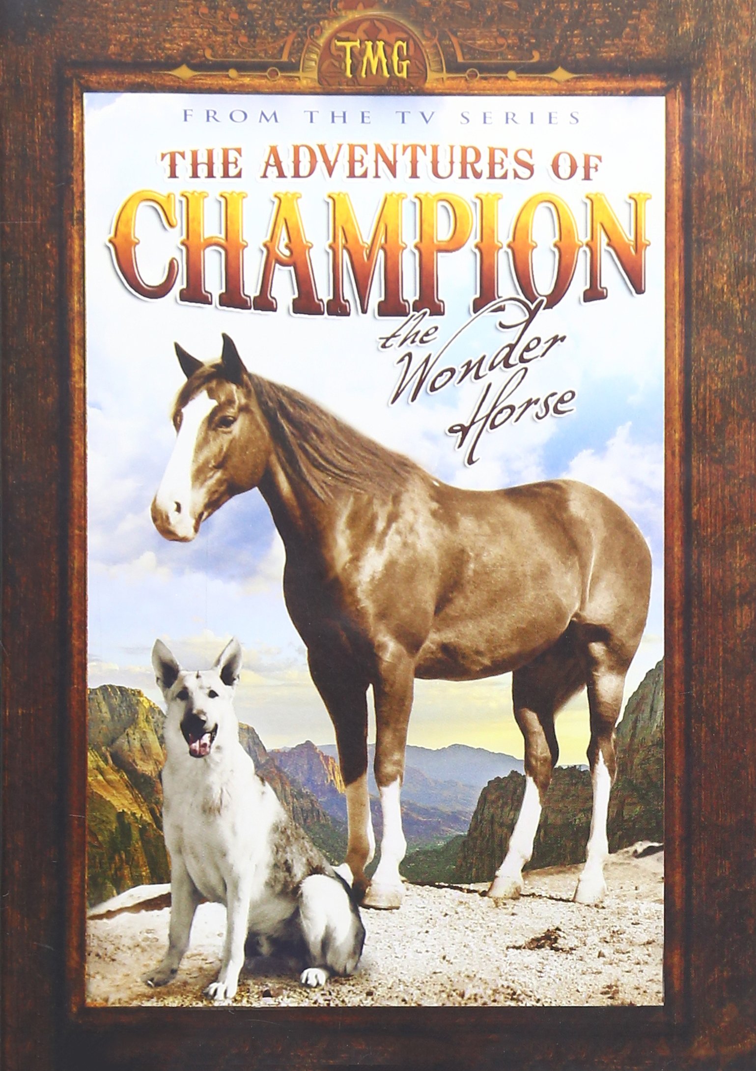 Las aventuras de Champion en DVD importado del Reino Unido para amantes del western clásico
