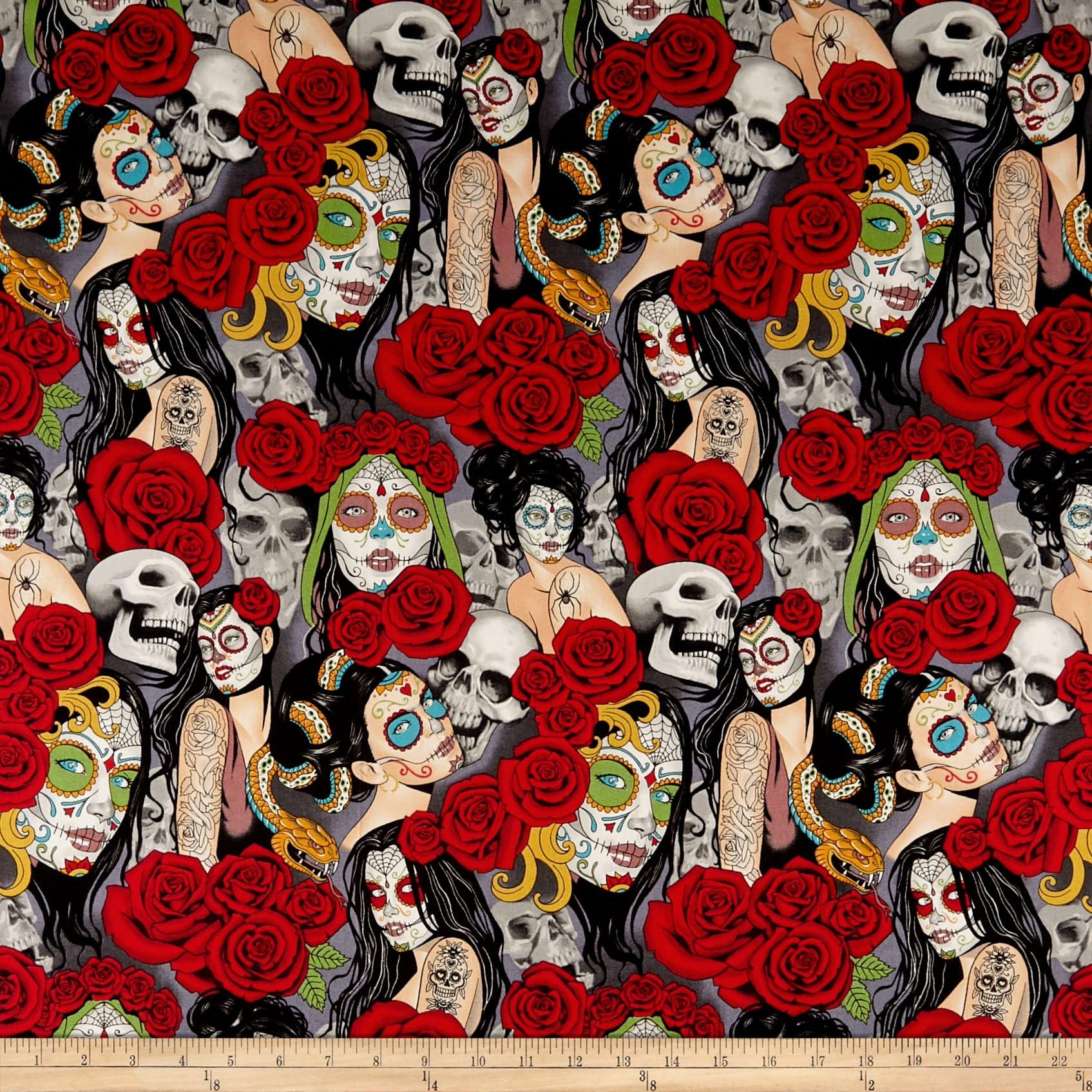 Alexander Henry Nocturna Brite, Quilting Fabric by the Yard