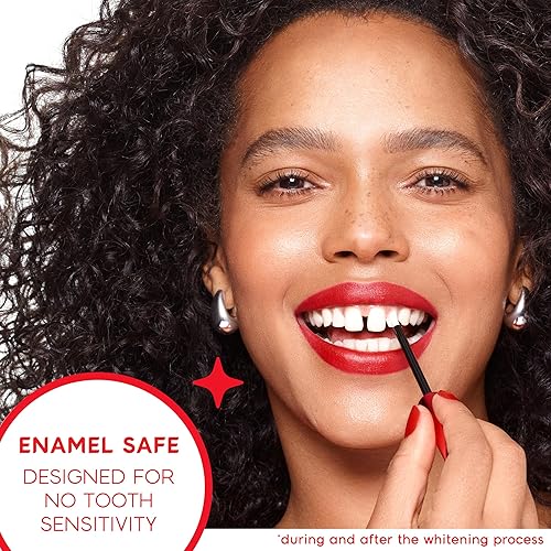 Miniatura 4 de Colgate Optic White Overnight - Kit de lápiz blanqueador de dientes y pasta de dientes blanqueadora, incluye bolígrafo blanqueador de dientes de