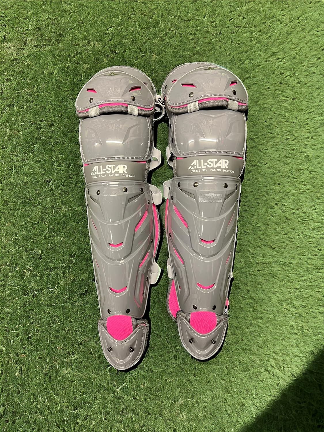 All-Star Axis Pro S7 Youth Graphite/Hot Pink Catcher's Kit