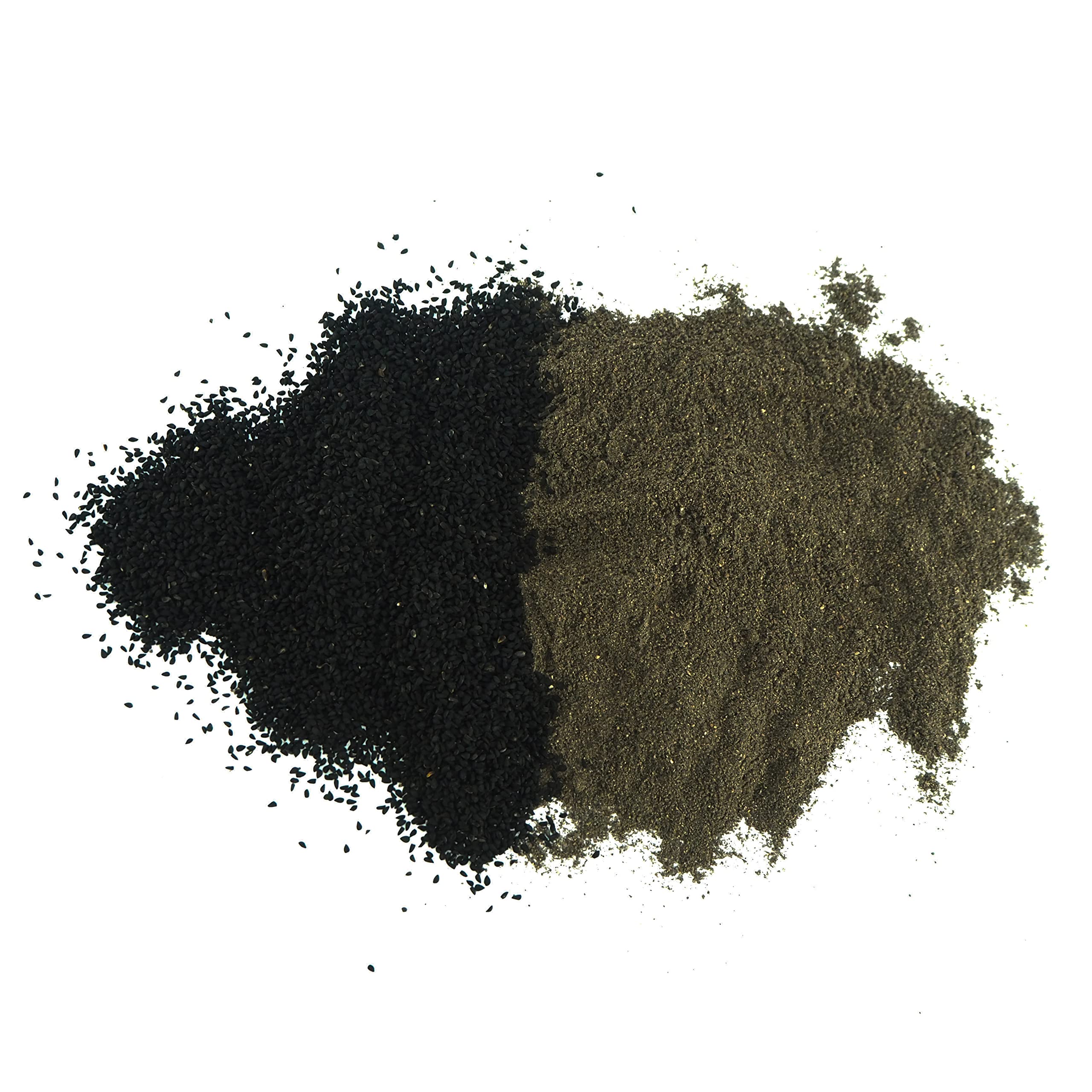 Graines de Nigelle biologique, moulues Cumin noir biologique, Nigella pour les soupes, gastronomique BIO Cumin Noir moulu, en poudre, Habba sawda, Nigella sativa 900g