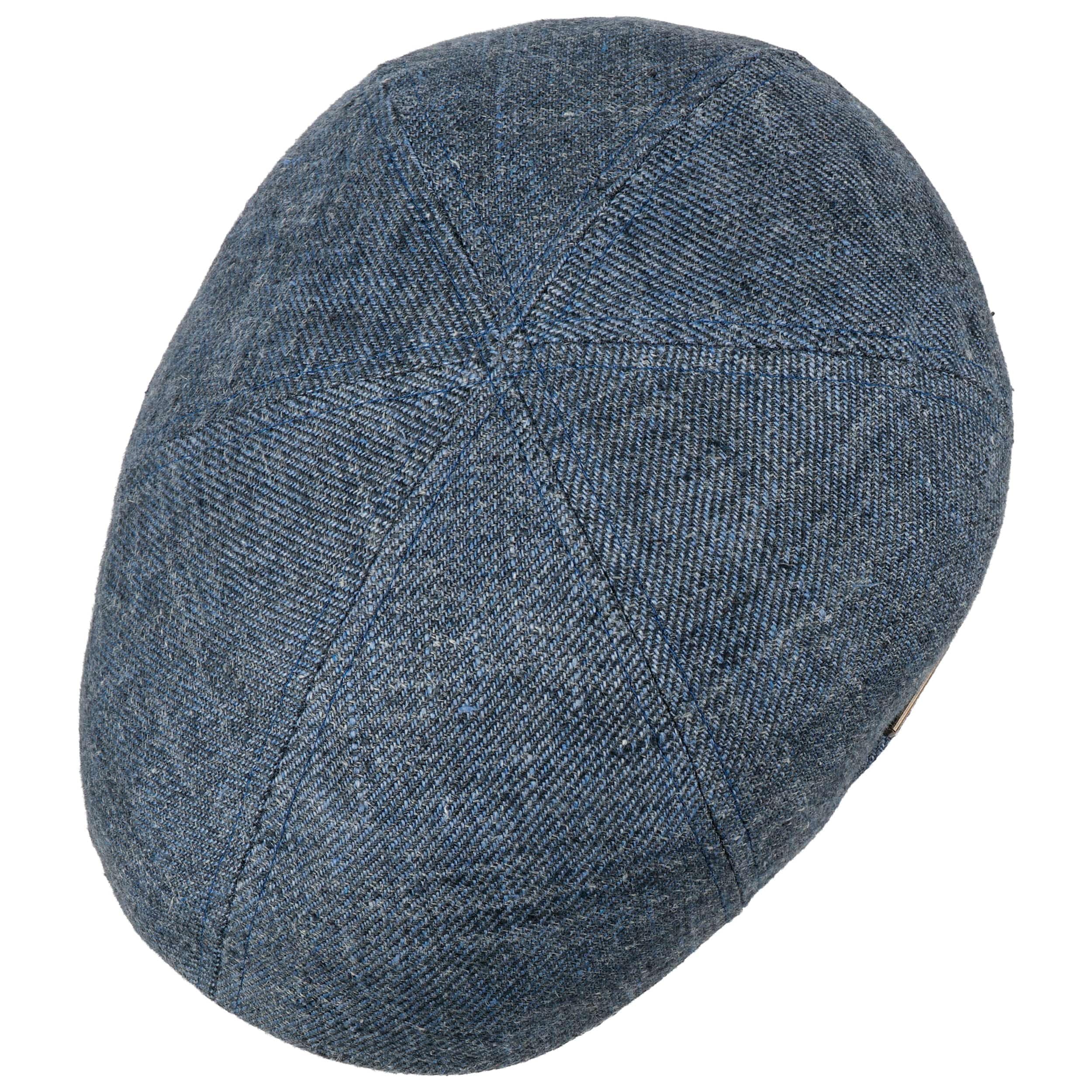 Stetson Texas Linen Twill Flatcap Schirmmütze Stoffcap Made in EU Herren Frühling Sommer
