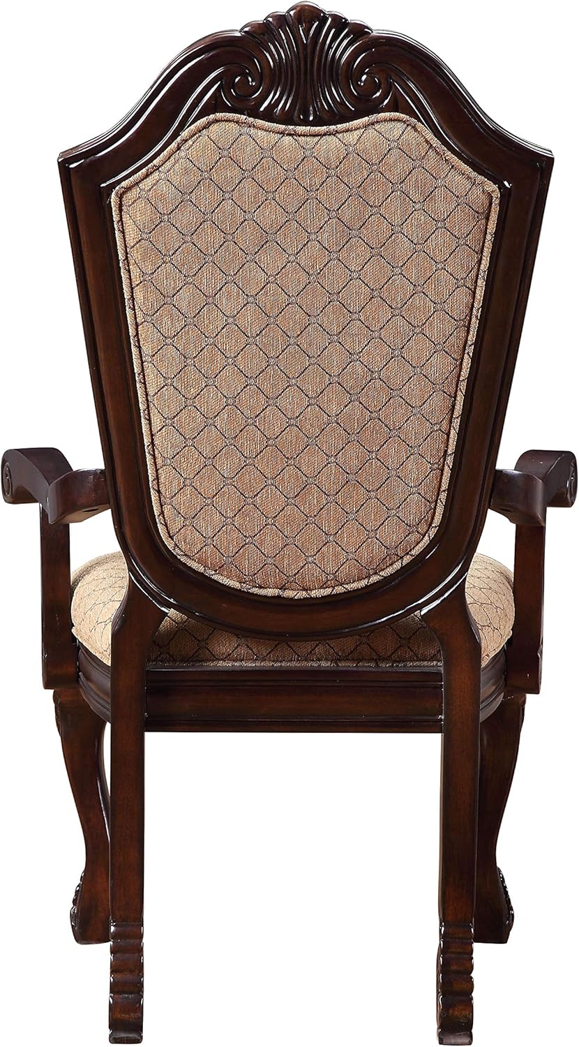 ACME Furniture Chateau de Ville Espresso Arm Chair (Set of 2)