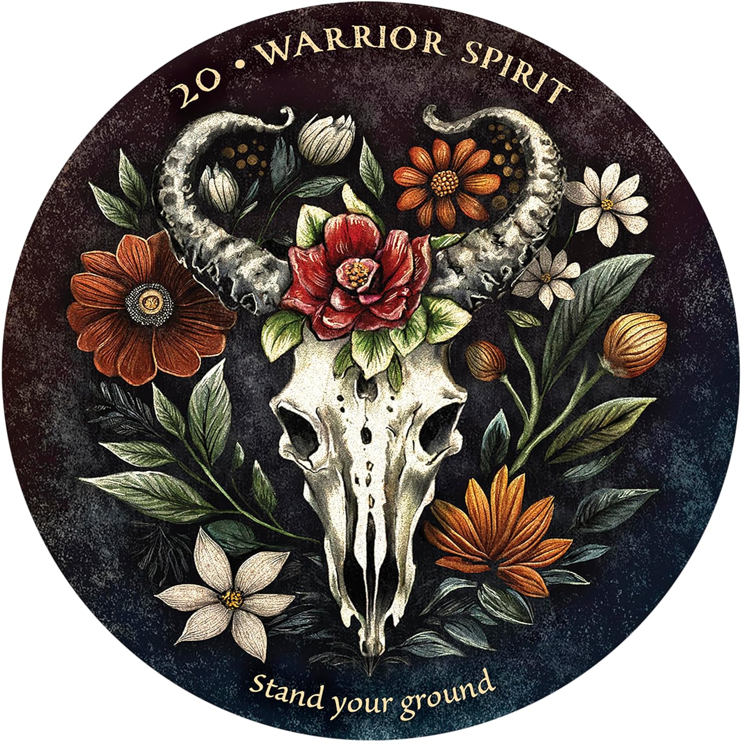 Arcana Folia Oracle Deck: 50-Card Round Deck, Nature-Inspired Artwork, Channel Plant Energy, Divination and Inspiration, Includes 72-page Illustrated Guidebook - Image 6