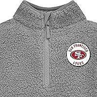 Vista 2 de Gerber NFL - Sudadera unisex para bebé con logotipo de equipo de la NFL, estilo cuello bobo, de vellón sherpa