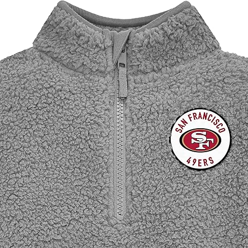 Miniatura 2 de Gerber NFL - Sudadera unisex para bebé con logotipo de equipo de la NFL, estilo cuello bobo, de vellón sherpa
