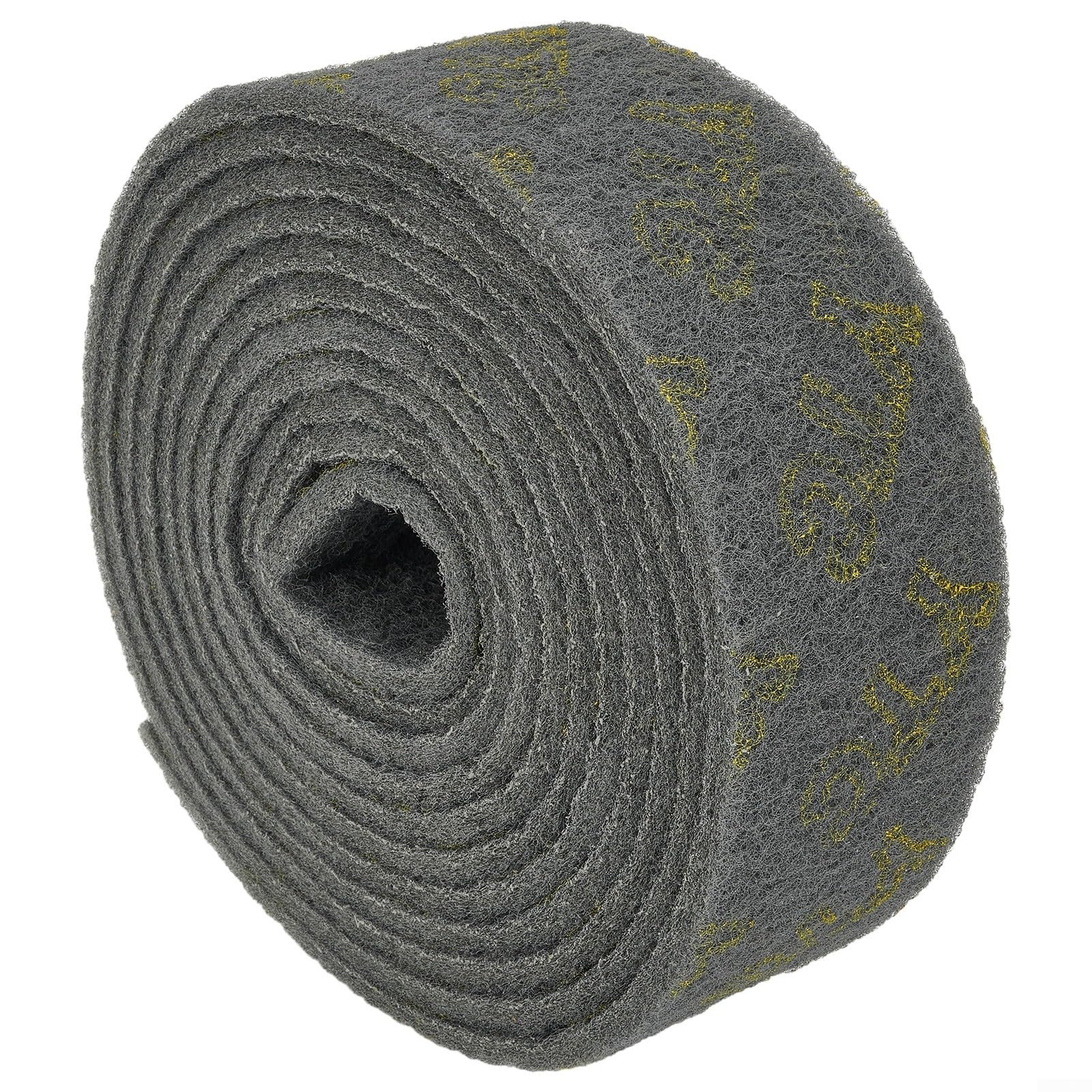 Rollo de estropajo de 6 m, resistente a altas temperaturas, apto para uso doméstico e industrial (10 cm x 6 metros)