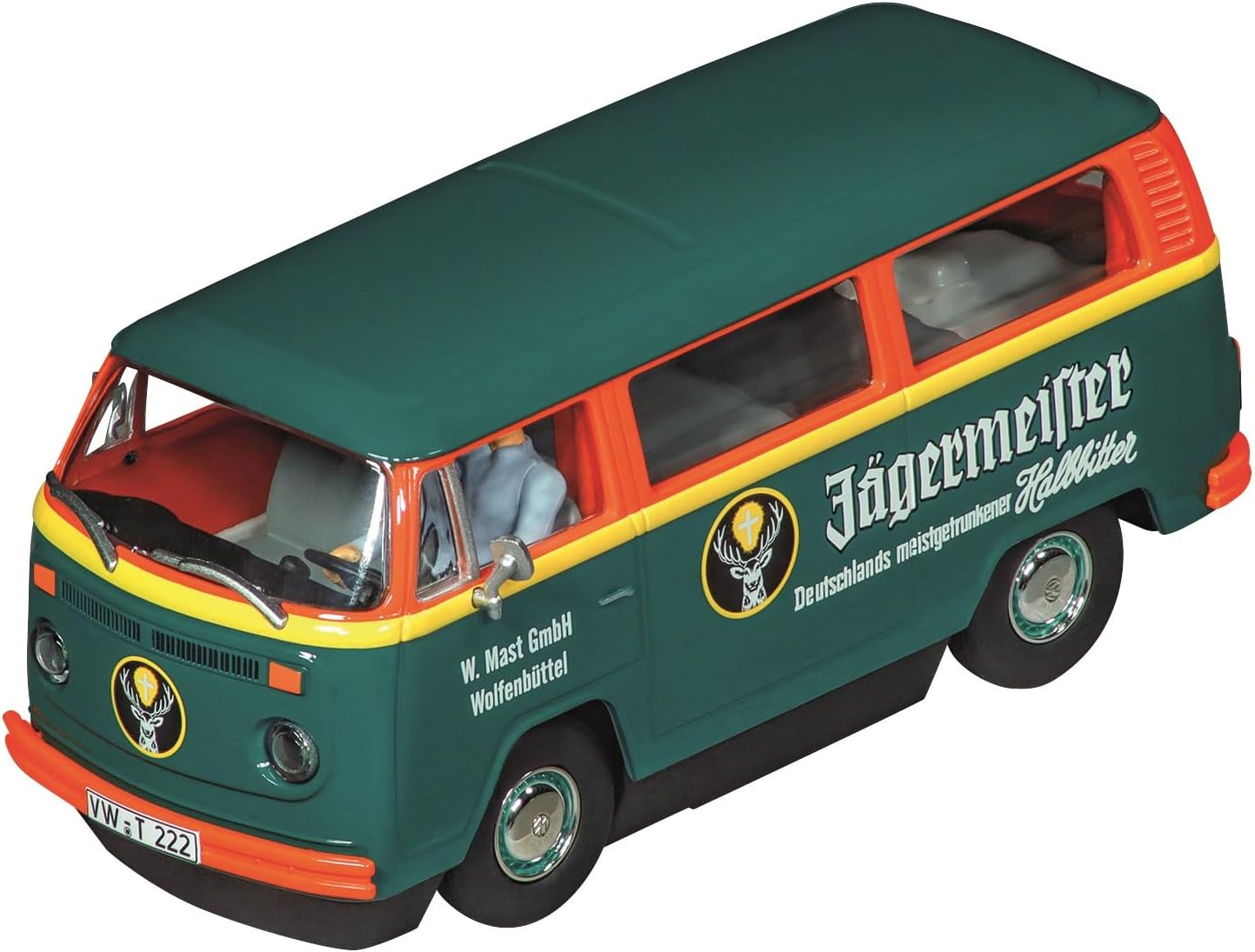 Carrera 27795 VW Bus T2b Jagermeister 1:32 Scale Evolution Analog Slot Car