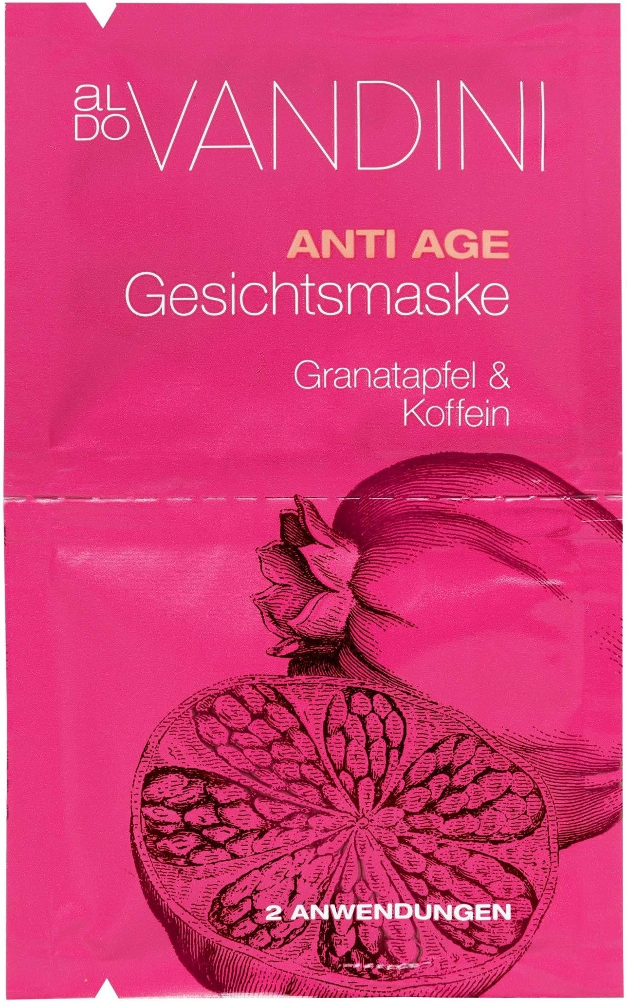Aldo Vandini – Anti-Ageing Face Mask – 2 x 7.5 ml