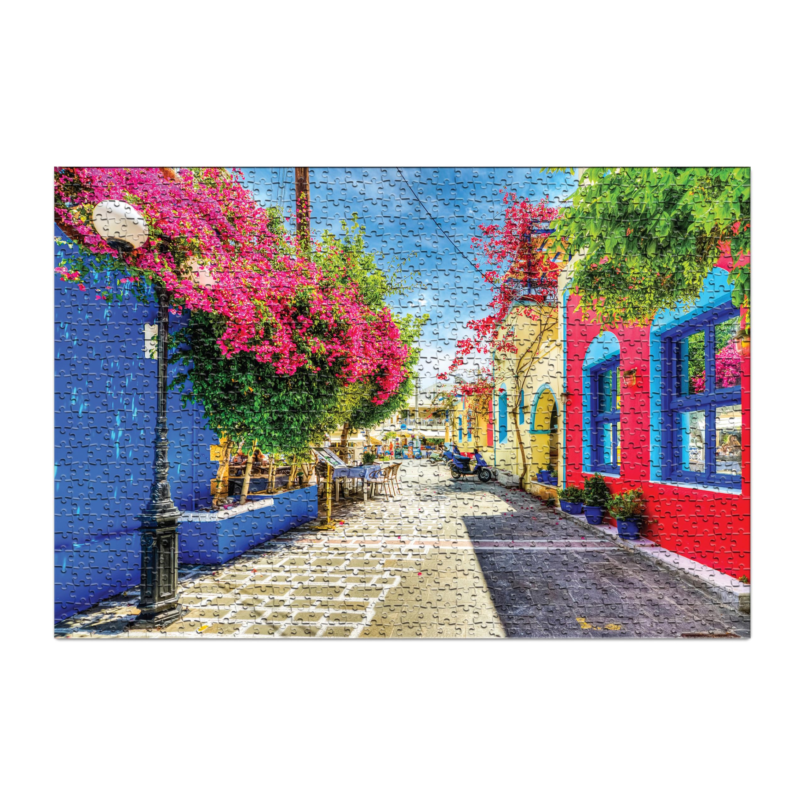 1000 Piece Jigsaw Puzzle | Kos Island Greece Challenging Scenic Puzzle | Brain Booster and Stress Relief Game, Gift for Puzzle Lovers | for Adults & Teens — Amazon image 2