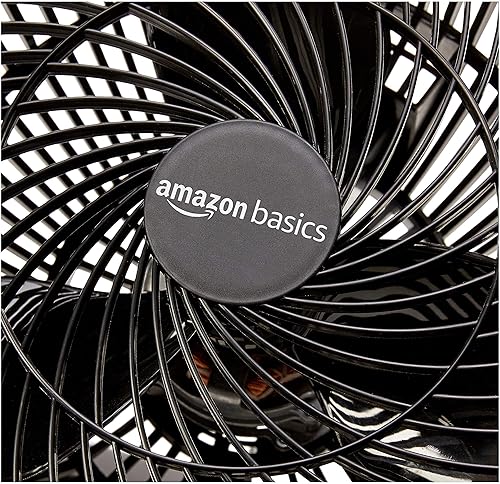 Miniatura 5 de Amazon Basics Air Circulator Fan, Desk Fan for Bedroom, Home and Office, With 90-Degree Tilt Head, 3 Speed Settings, Lightweight (4.2 LBS), 70