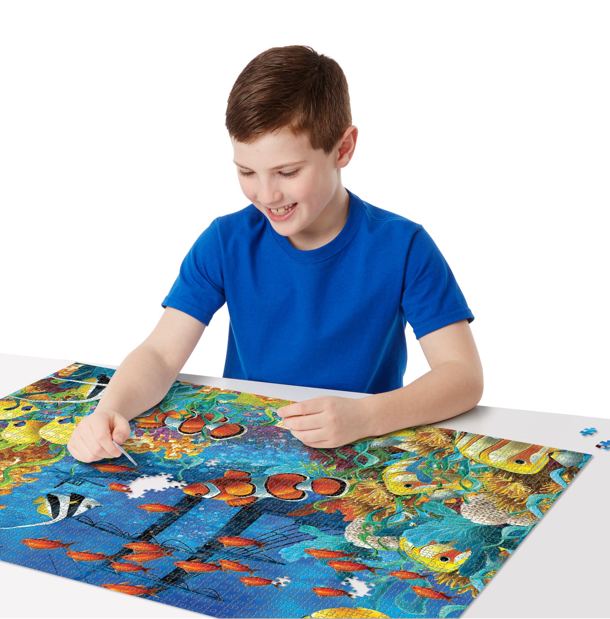 Amazon.com: Melissa & Doug 1,500-Piece Shipwreck Reef and Tropical