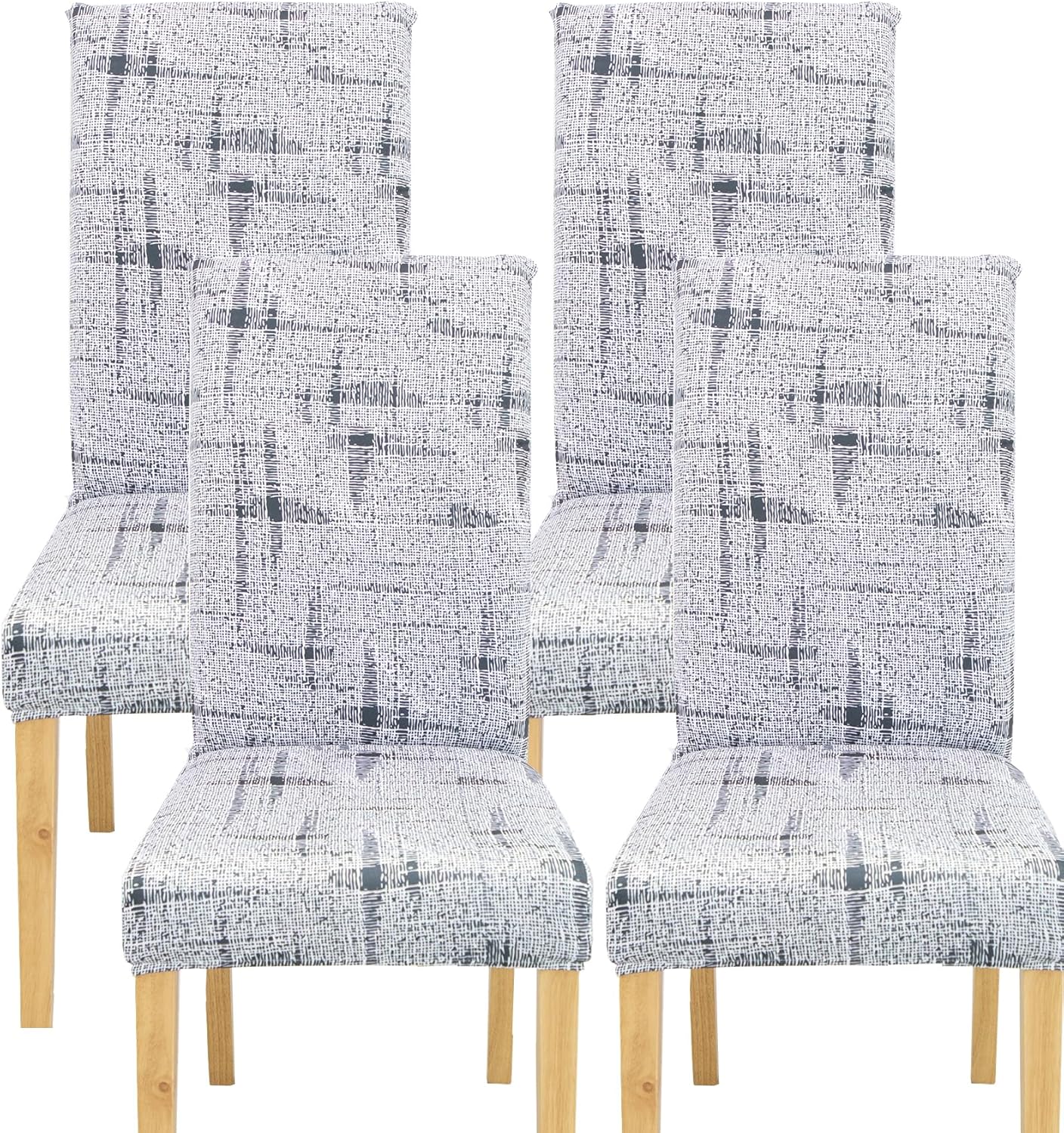 Dining Chair Covers X'Mas Reindeer 6pc