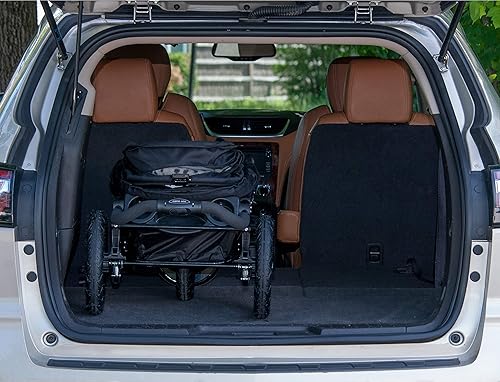 Miniatura 6 de Pet Gear Cochecito NV para mascotas sin cremallera para gatosperros entrada sin cremallera fácil de plegar con una sola mano neumáticos rellenos de