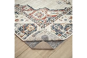 Non-Slip Carpet Lock Rug Pad Keeps Rugs Secure on Carpet