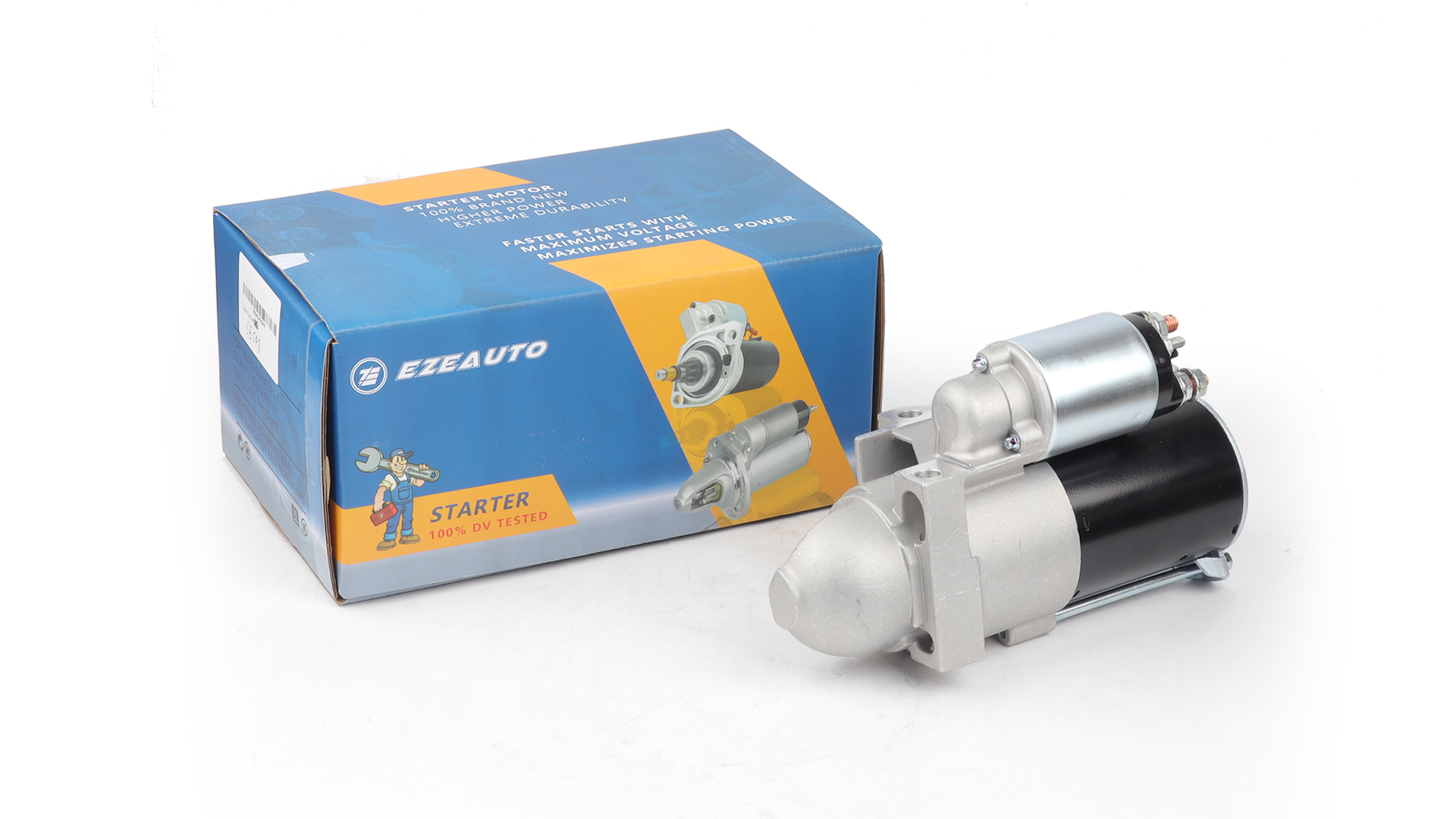 Image of Ezexpreze New Starter 4.3L Compatible with 99-04 Chevrolet Silverado 1500 S10 Express 1500 Blazer Astro, GMC Sierra 1500 Savana 2500 Safari Jimmy Sonoma V6 1999 2000 2001 2002 2003 2004, SDR0086
