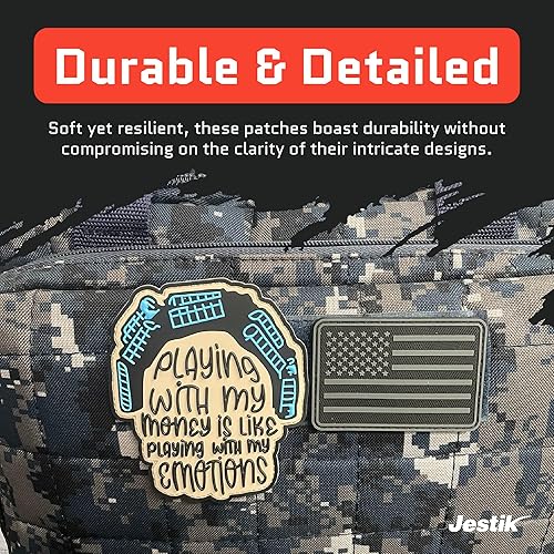 Miniatura 59 de Don't Be A Salty Creative Humor - Parche táctico militar para moral, divertidos parches tácticos, cierre de gancho y bucle de goma de PVC, parches