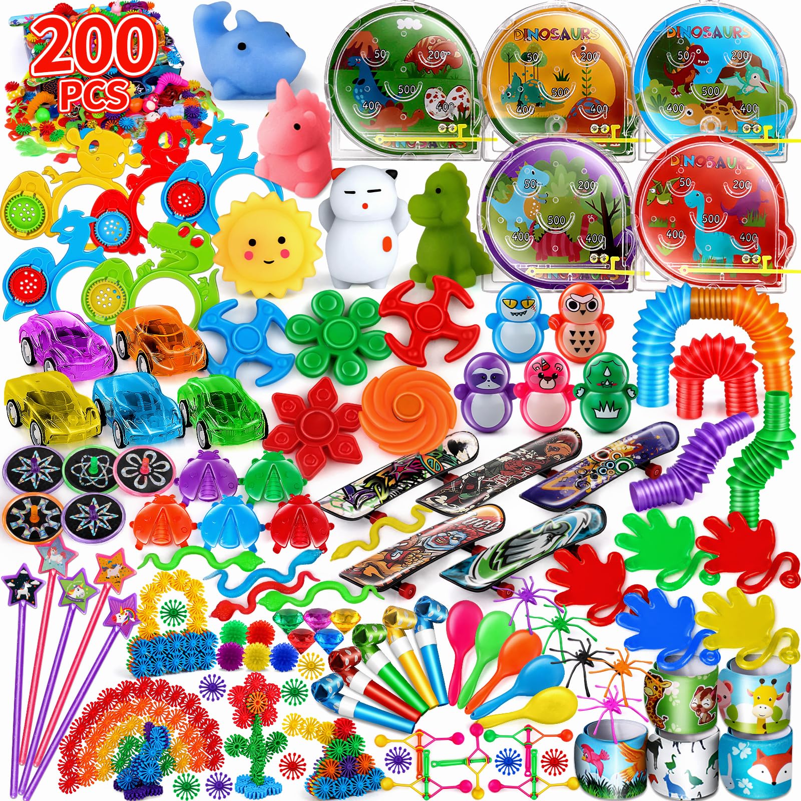 Amazon.com: nicknack 200pcs Party Favor Kids Party Prizes for