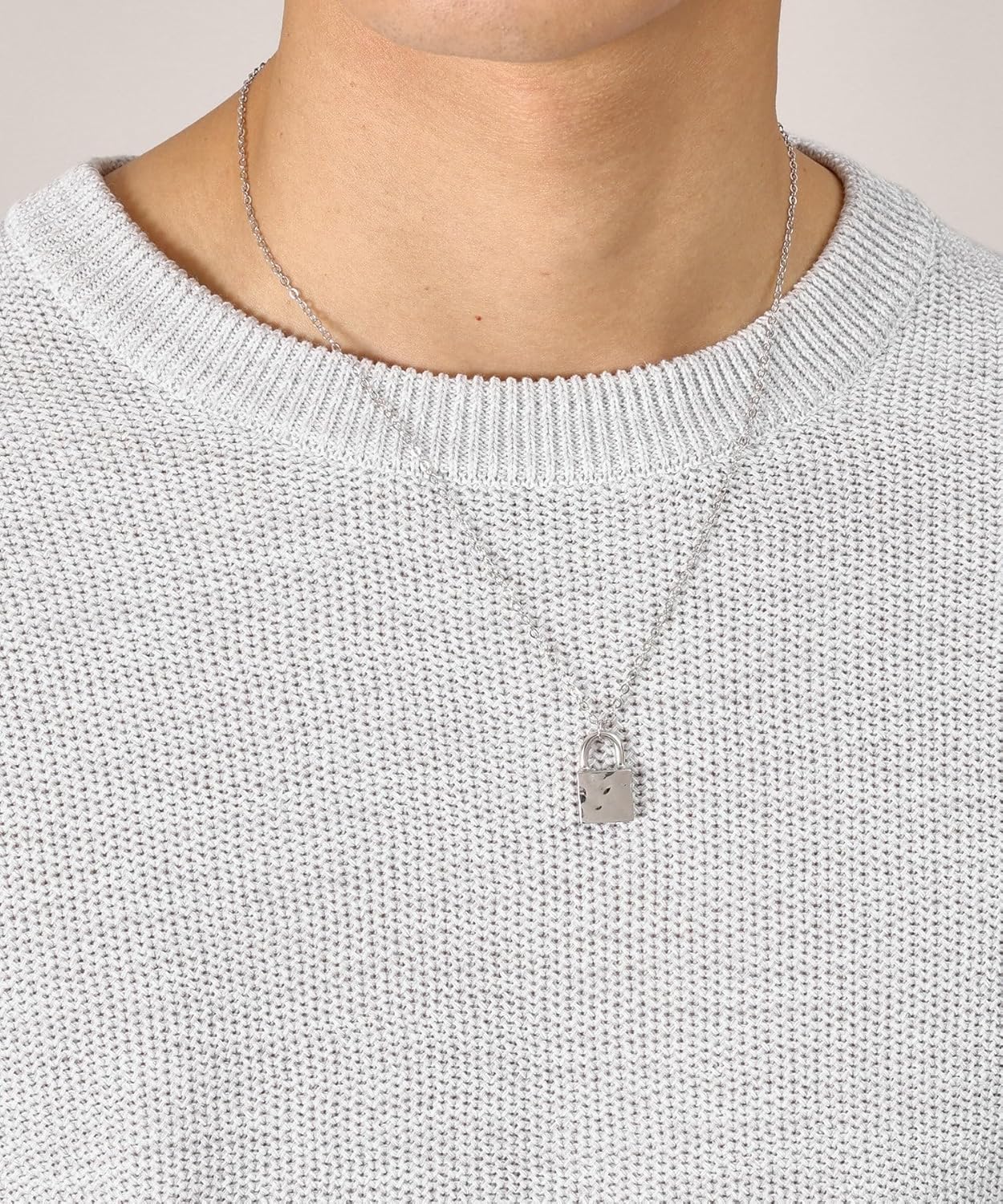 カラードトップ ネックレス（ネックレス） | TAKEO KIKUCHI（タケオキクチ）| ワールド オンラインストア | WORLD ONLINE  STORE [ タケオキクチ ] ネックレス パドロックトップ ペンダントネックレス G8701354 メンズ