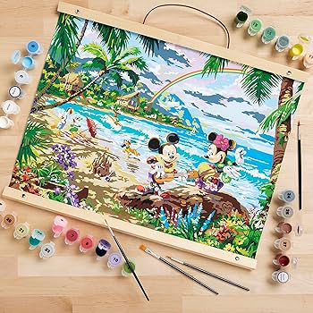 Disney - アートです♪ Mickey and Minnie in Hawaii セル画 Disney - アートです♪ Mickey and Minnie in Hawaii セル画