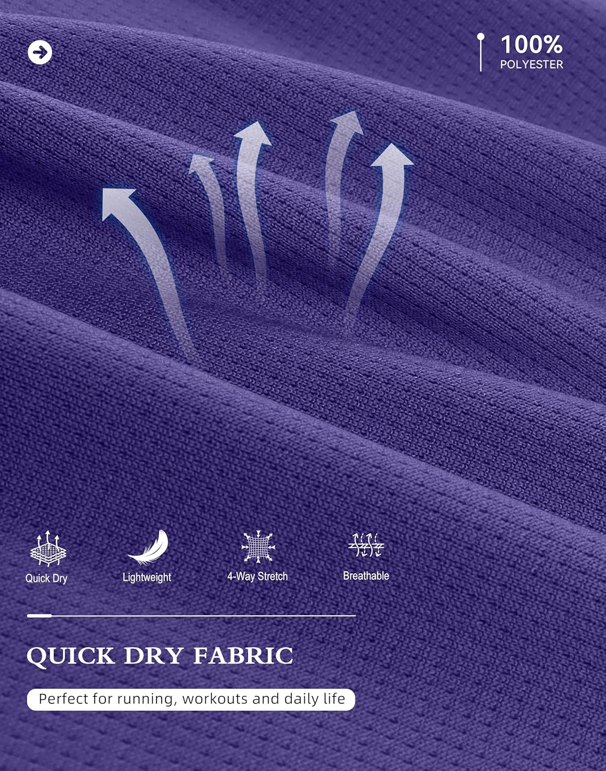 G Gradual Men's Running Shirts Long Sleeve Athletic Shirt Lightweight Quick Dry Quarter Zip Pullover for Men Workout Gym Golf - Image 7