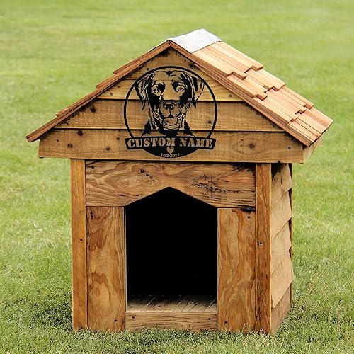 Vista 11 de Figura de pastor alemán personalizada, letrero de metal, decoración de habitación de perro, divertido arte de pared de perro, regalos de pastor