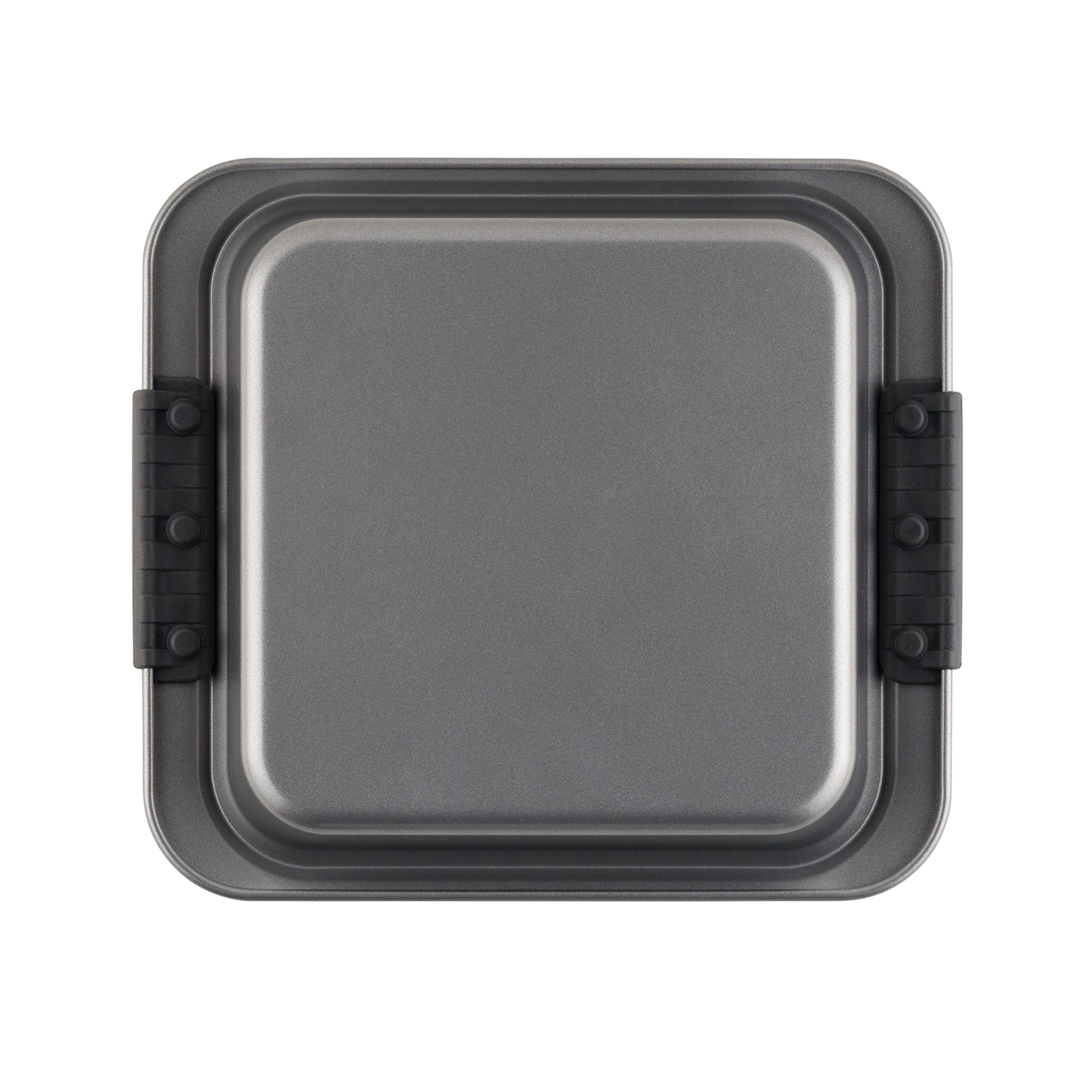 Anolon Advanced Nonstick Round Cake Pan Set - 2-Piece, 9-Inch, Bronze, Silicone Grips - View #2
