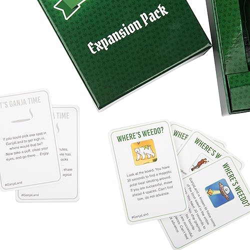 Miniatura 10 de WHAT DO YOU MEME Ganjaland - Paquete de expansión  Más cartas para The Epic Stoner Game Night Adventure Medium