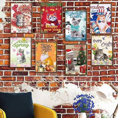 Miniatura 6 de 12 piezas de arte de diamantes 5D para adultos, pinturas de puntos de diamante para niños, padres, niños principiantes, 12 x 16 pulgadas