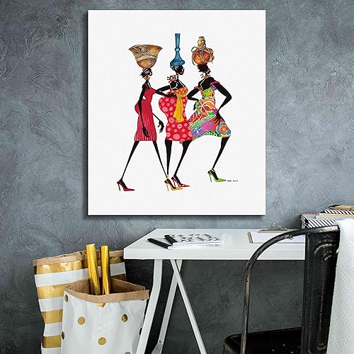 Miniatura 5 de Epic Graffiti 'To Market' de Shan Kelly - Lienzo decorativo para pared, 26 x 30 pulgadas