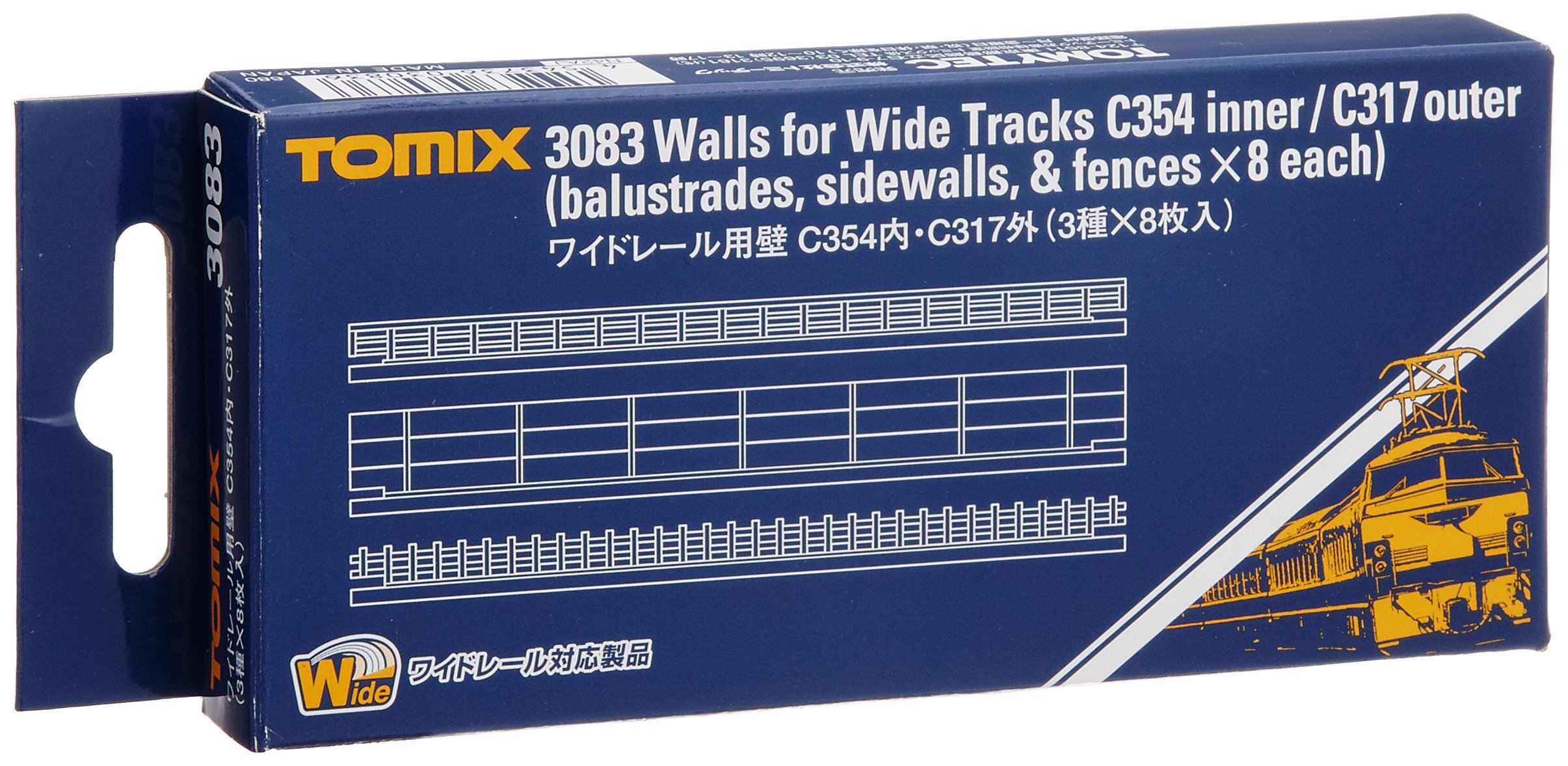 【中古】「未使用品」TOMIX Nゲージ ワイドレール用 壁C354内 C317外 3種×8枚入 3083 鉄道模型用品 Amazon | トミーテック(TOMYTEC) TOMIX Nゲージ ワイドレール用 壁C354