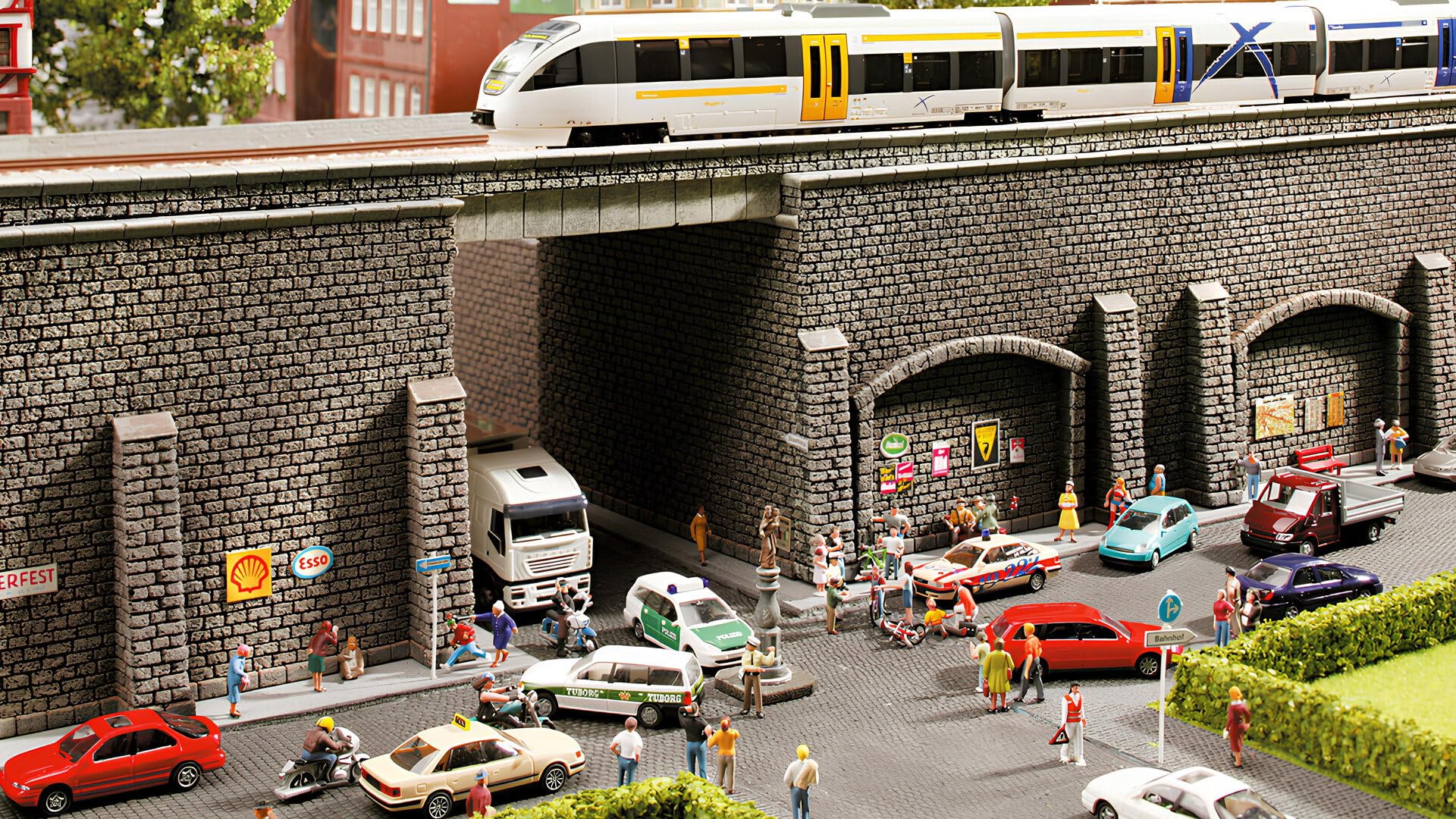 Noch - 58054 - Modélisme Ferroviaire - Mur - 33,5 X 12,5 Cm