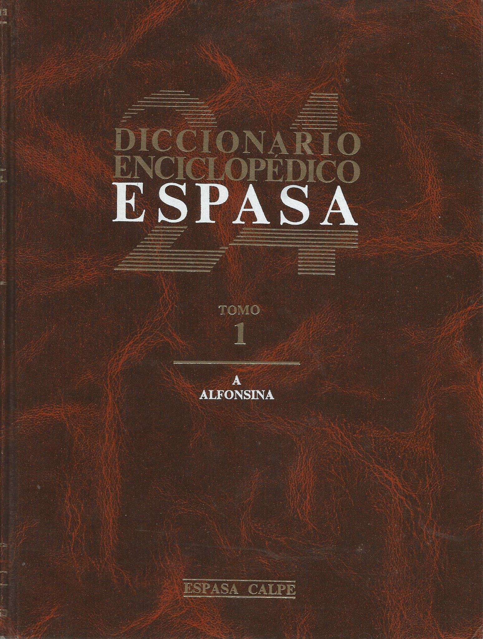 Diccionario enciclopedico espasa