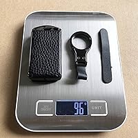 Vista 5 de ontto Funda de piel para llave de metal sin llave, para Volvo XC90 XC70 S60 S80 T5 T6