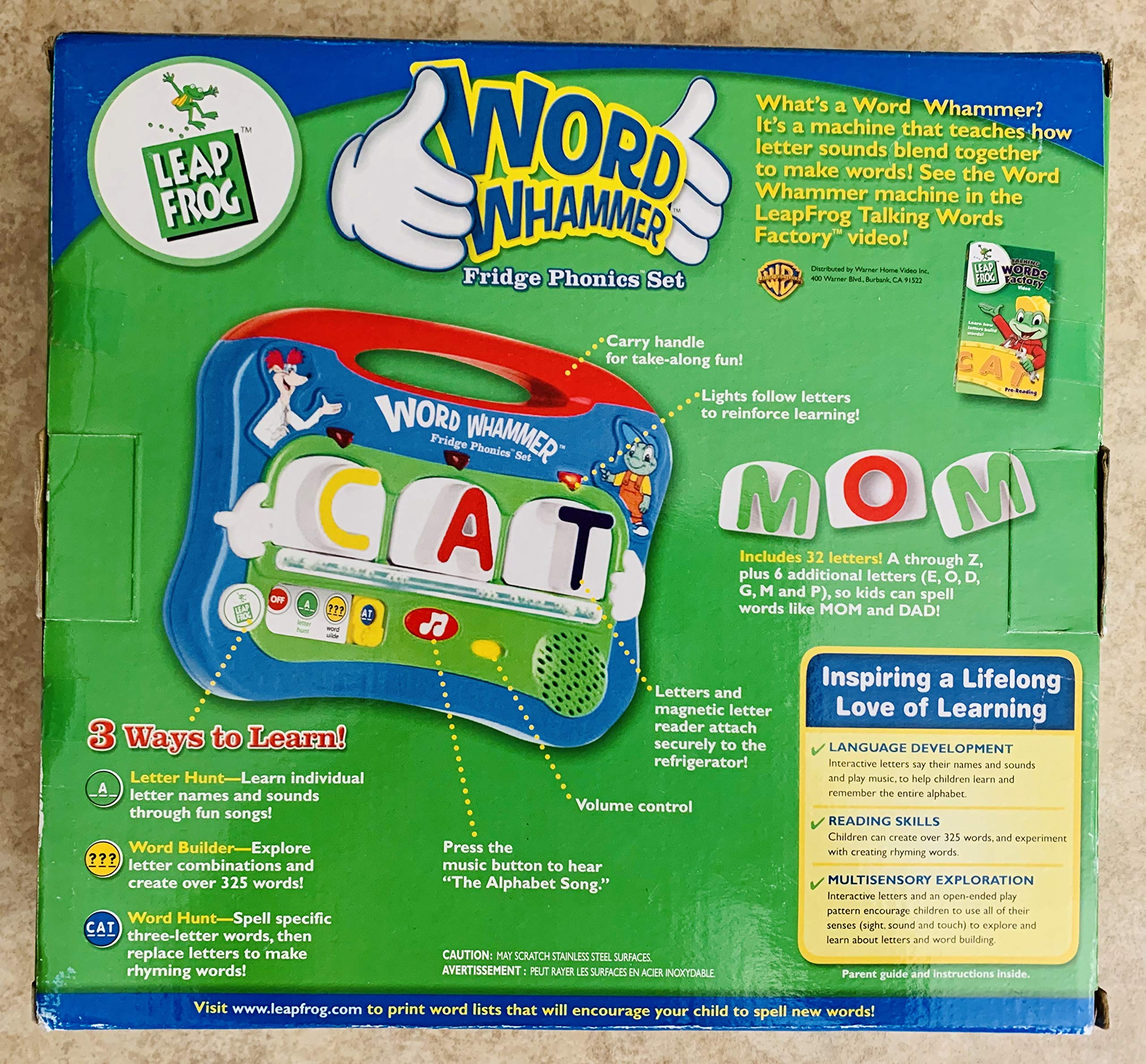 LeapFrog Word Whammer Magnetic Learning 