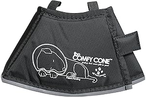 Comfy Cone - Cone for Dogs After Surgery, Puppy Cones for Small Dogs and Cats