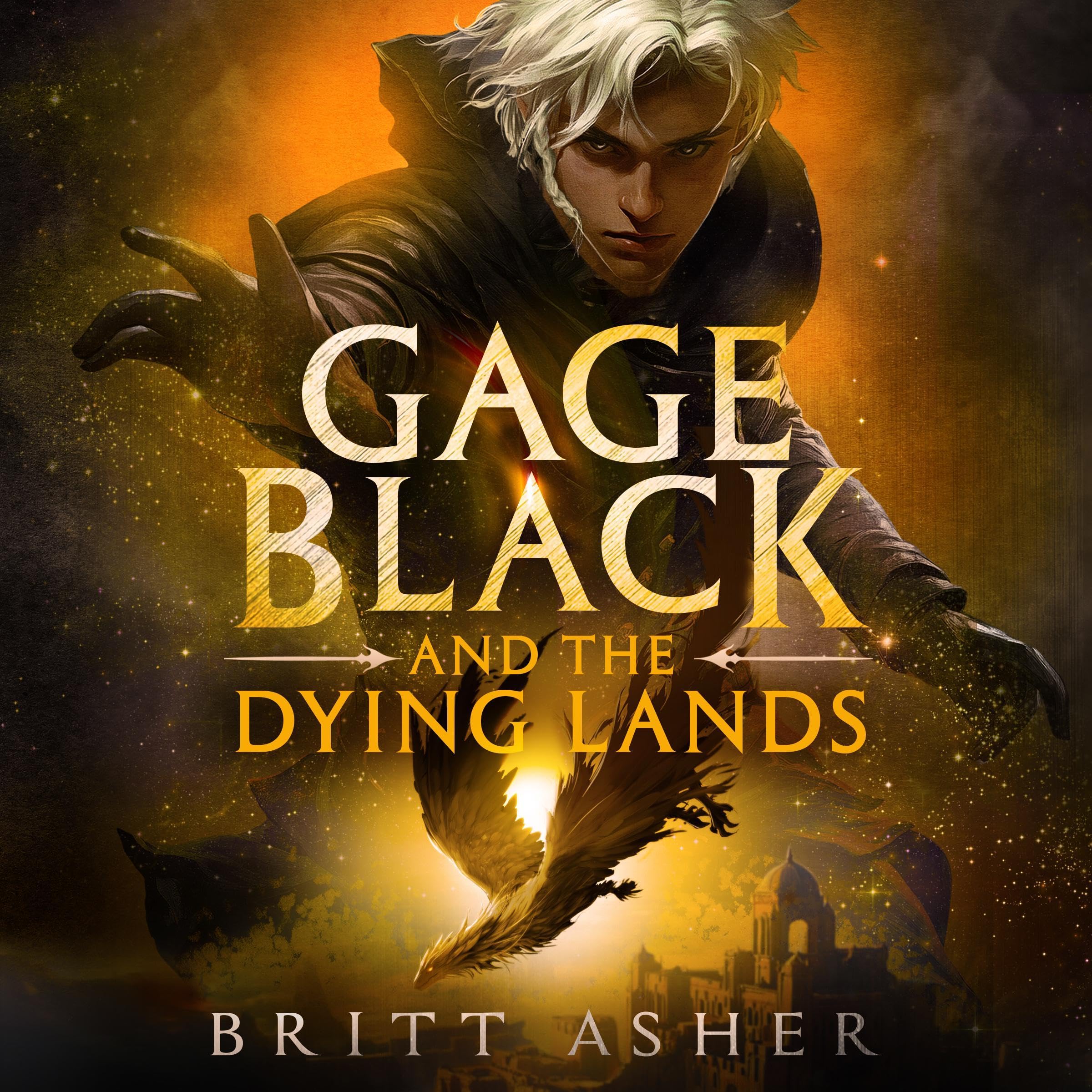 Cover art for Gage Black and the Dying Lands