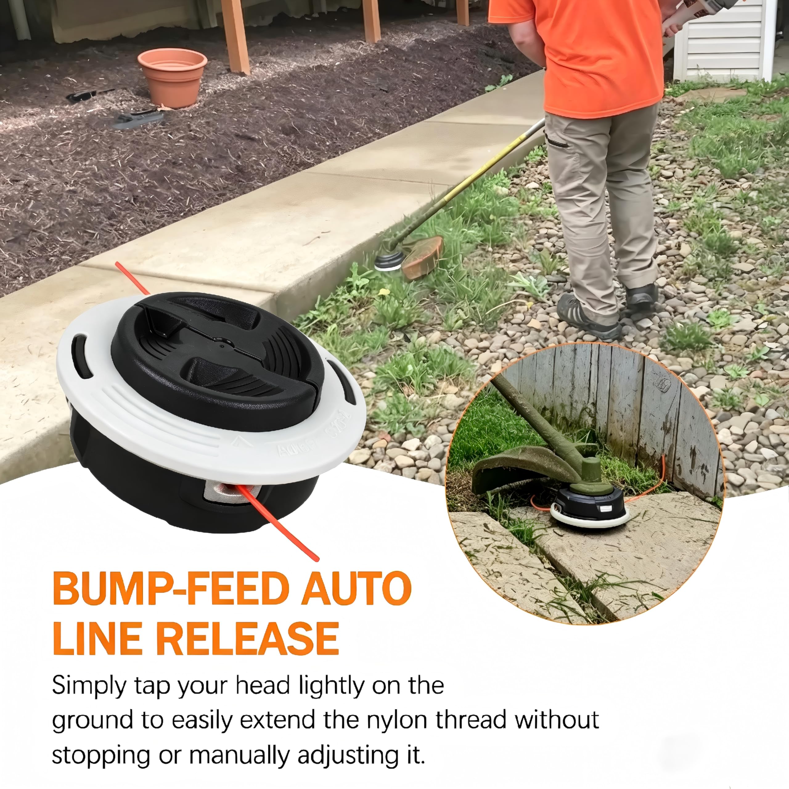 Amazon.com: KAZFFD C26-2 Trimmer Head for Stihl AutoCut FS55 FS56