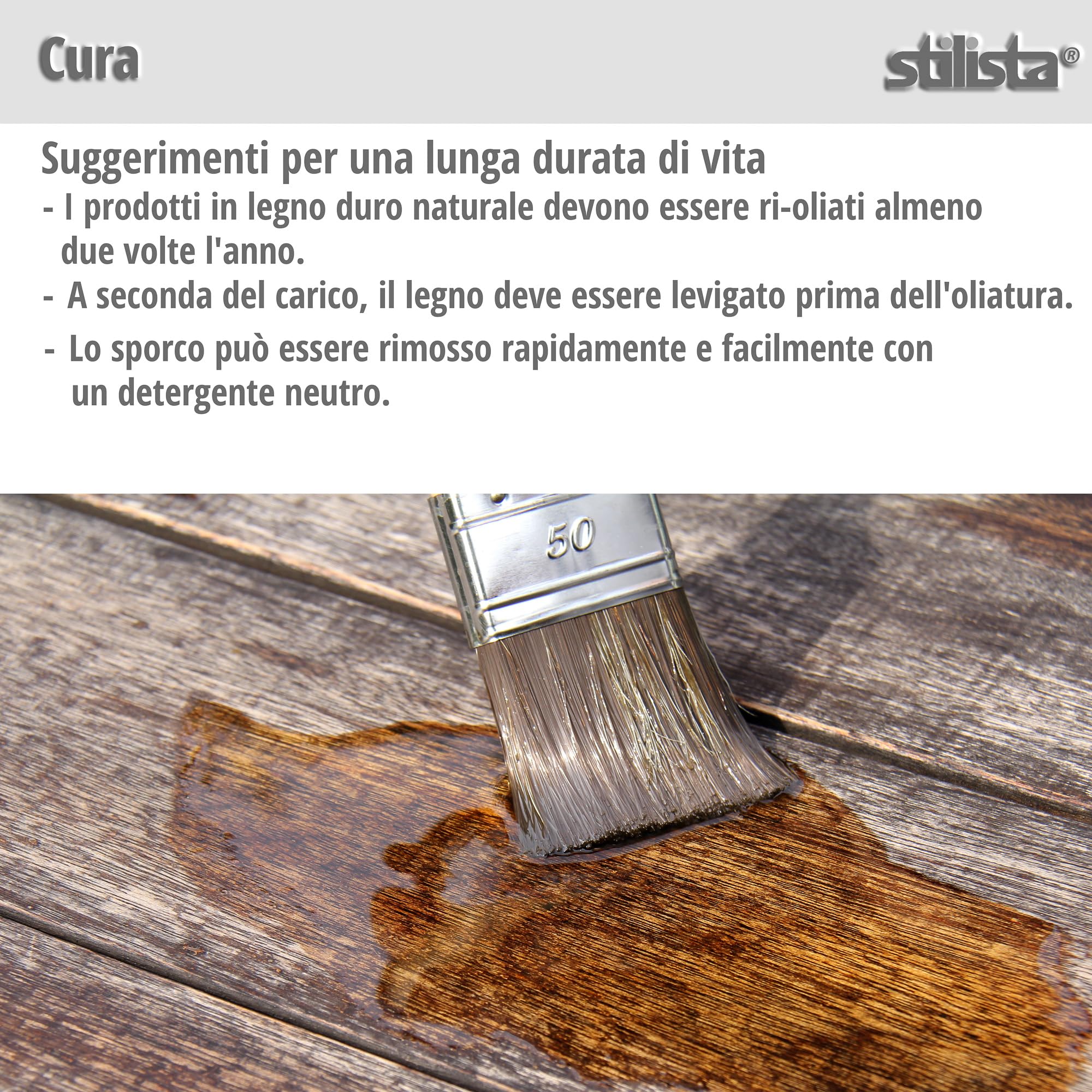 STILISTA Cassapanca da Esterno - in Legno Duro Oliato, 61 x 55 x 43 cm, Resistente, con Seduta, Quadrata - Contenitore, Portaoggetti, Baule, Cassa, Panchina, Box da Esterno, Giardino