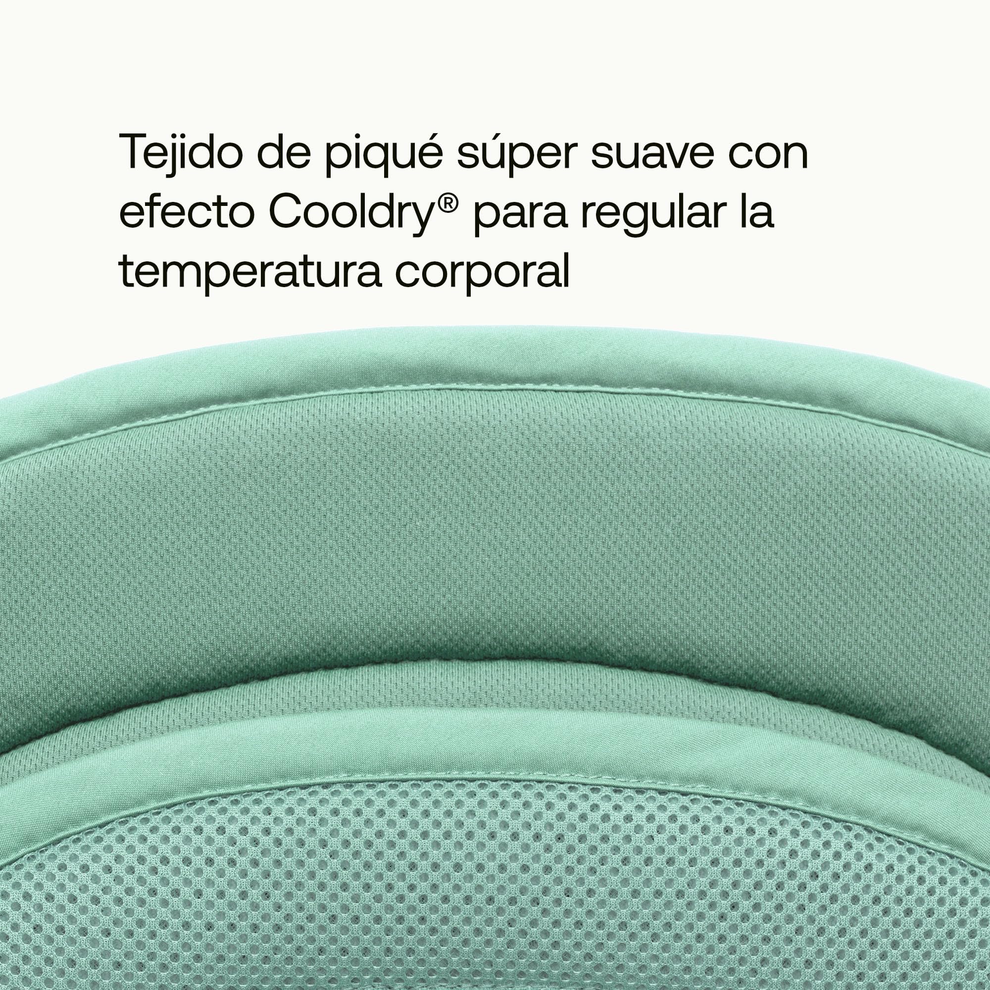Bugaboo Colchoneta Doble Confort para carritos, Comodidad para todas las estaciones, Ajuste mejorado, Compatible con todos los carritos Bugaboo, Reversible, Malla 3D supersuave, Pine Green
