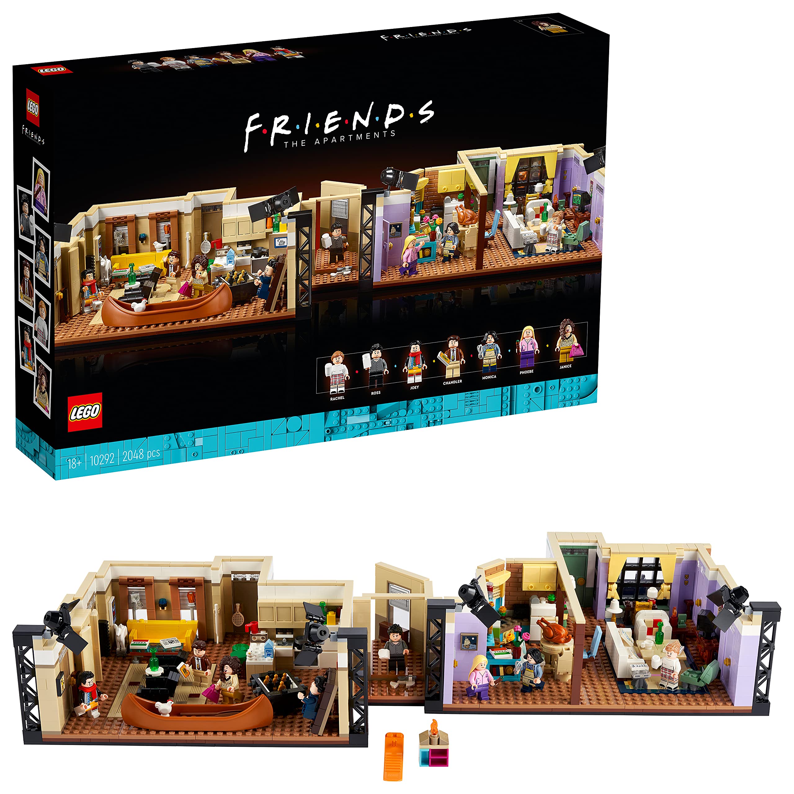 LEGO Icons: Friends Apartments (10292) NEU Joe/Rachel/Chandler/Ross/Monica