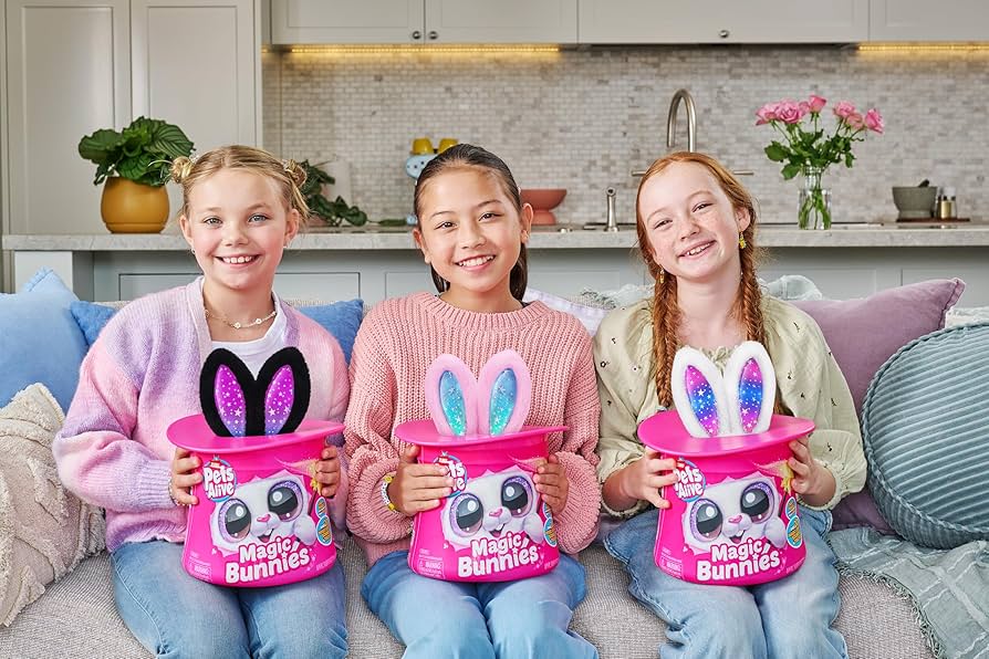Amazon.com: Pets Alive Magic Bunnies (Sootie) by ZURU Electronic