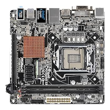 Asrock H170M-ITX/ac＋Core i5-7500＋CPUクーラー Asrock H170M-ITX/ac＋Core i5-7500＋CPUクーラー PCパーツ