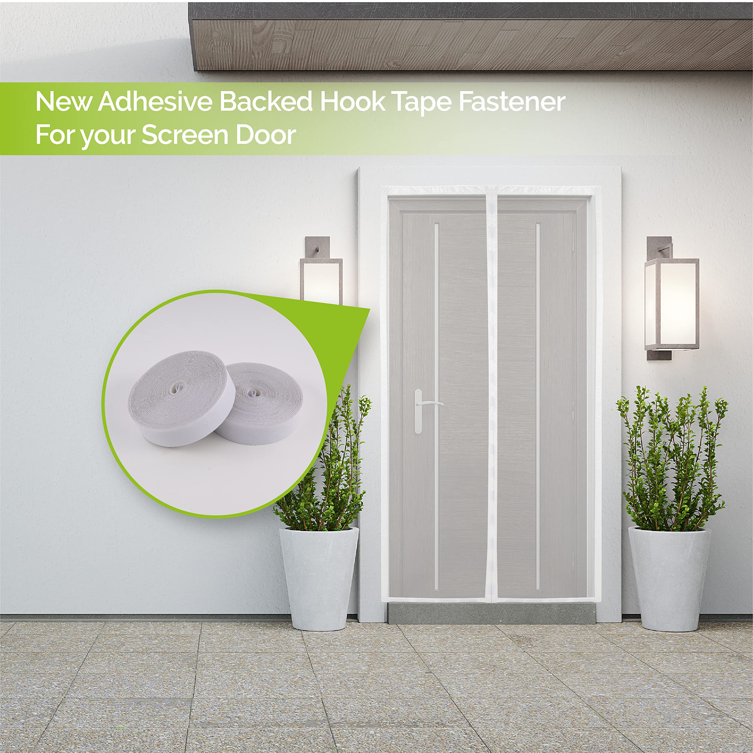 12 Strisce Magnetiche Per Finestre, Autoadesive, Senza