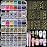 Teenitor Nail Charms Nail Gems with 15 Sheets Gold Nail Stickers, 6 Boxes of Rhinestones for Nails Art Tools, 3D Nail Decals Pearls for Nails
