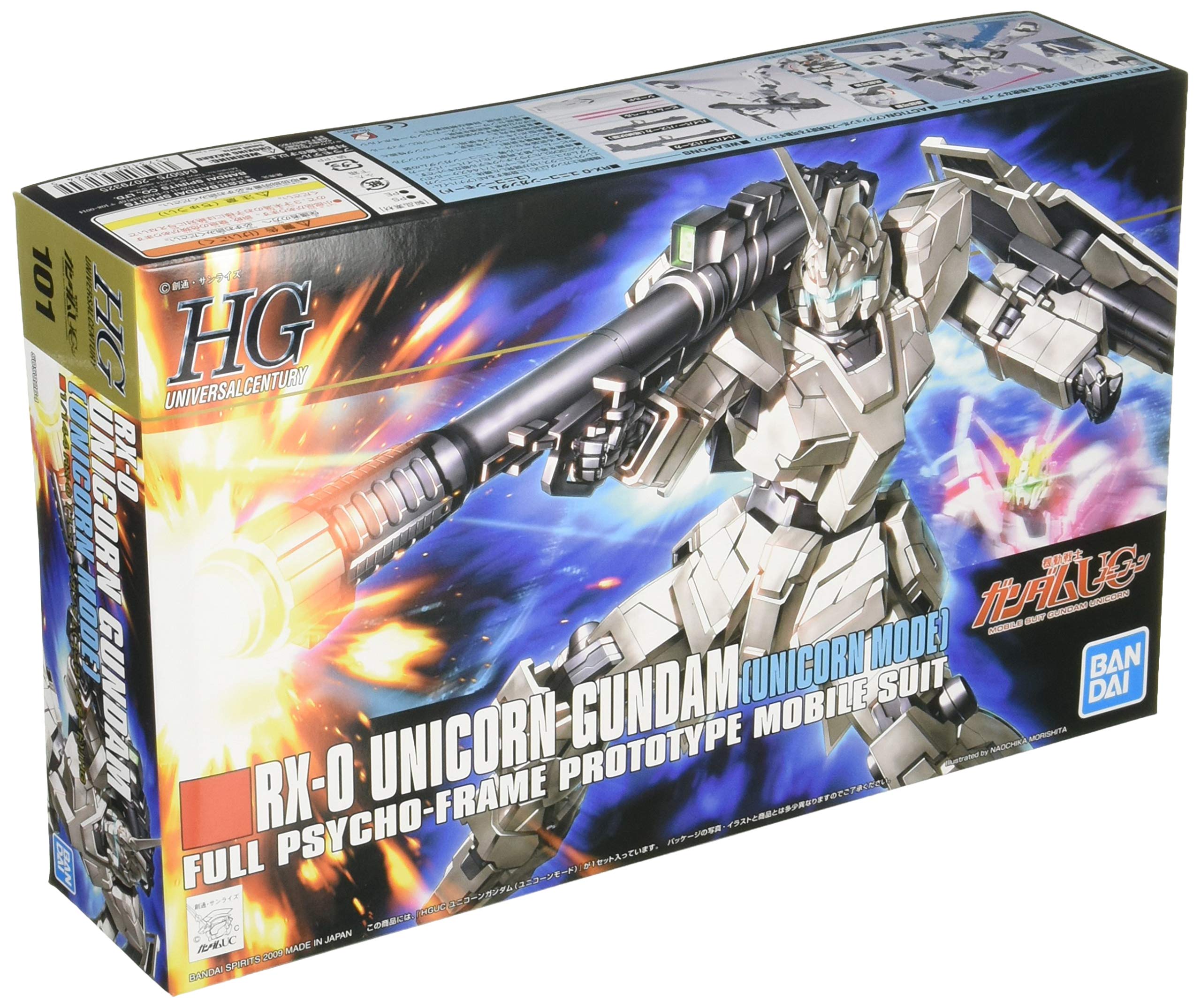 BANDAI SPIRITS Gundam HGUC Unicorn RX-0 Model Kit