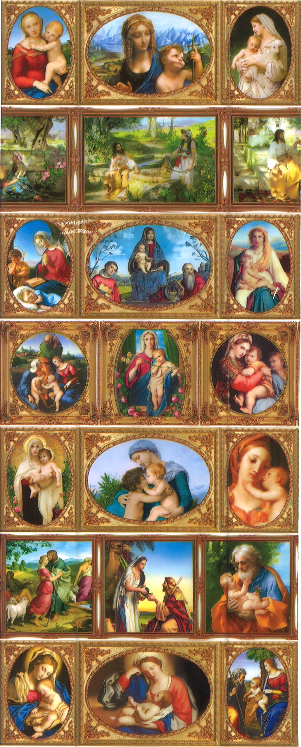 Ukrainian Shrink Film Craft Eggs Baroque No. 33 Sufficient for 7 Eggs